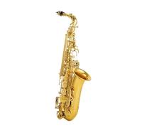 Alto Eb Tune Saxophone Brass Gold Lacquer Music Instrument E-Flat Sax With Case Accessories