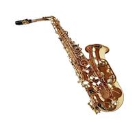 Alto Eb Tune Saxophone Brass Gold Lacquer Music Instrument E-Flat Sax With Case Accessories (Color : 01)