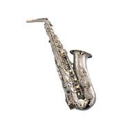 Alto Eb Tune Saxophone Brass Musical Instrument Nickel Lacquer Sax With Case Mouthpiece (Color : 03)