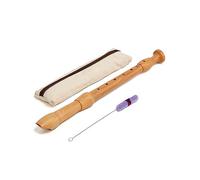 Alto Eight-hole Wooden Clarinet 8-hole All-wood Alto Wooden Flute Musical Instrument Soprano Recorder (Color : 02)