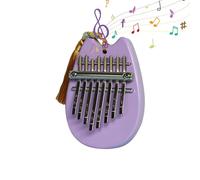 Alto Mini Kalimba Thumb Piano - 8 Key Portable Finger Instrument with Decorative Lanyard | Great for Kids, Girls, Boys, Beginners & Children