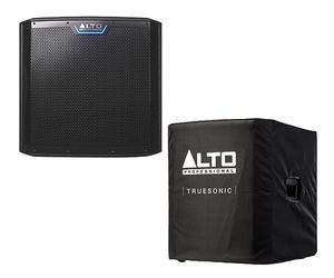 Alto Professional TS12S - 2500W 12-inch Subwoofer, Powered PA Speaker with 6 Selectable DSP Modes and Durable Slip-on Cover for TS12S Powered Subwoofer