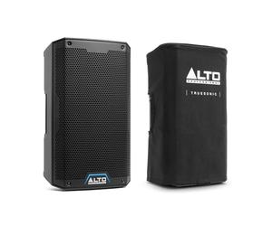 ALTO PROFESSIONAL TS410-2000W 10" Active PA Speaker with 3 Channel Mixer, Bluetooth Streaming and Durable Slip-on Cover for TS410 Active Powered PA Speaker