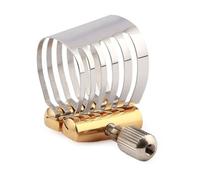 Alto Sax Clarinet Mouthpiece Ligature Saxophone Parts Clip Metal Ligature Single Screw Fastener Clip Mouthpiece Ligature