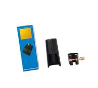 Alto Sax Mouthpiece Cap PU Leather Saxophone Ligature Sax Replacement Saxfone Mouthpieces Woodwind Parts Saxophone Parts