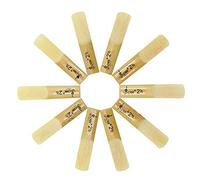 Alto Sax Reed 10Pcs 2.5 Bamboo Reeds for Saxophone Reed Repair and Replcement 10 Pcs Pack
