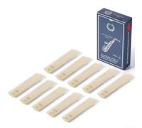 Alto Sax Reeds Strength 1.0 Natural for cane 10-Pack Alto Sax(Strength2.5)