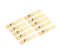 Alto Sax Saxophone 1.5-4.0 Reed, Alto Eb Saxophone 6 Size Reed Strength for Alto Sax Parts Replacement 10pcs (2.0)