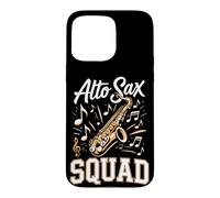 Alto Sax Squad Saxophone Player Case for iPhone 15 Pro Max