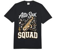 Alto Sax Squad Saxophone Player Comfort Colors Adult Heavyweight T-Shirt