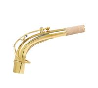 Alto Saxophone Bend Neck Brass Material Alto Sax Bend Neck With Cork Sheet Woodwind Instrument Parts Accessories