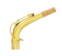 Alto Saxophone Bend Neck Brass Material Sax Woodwind Instrument Accessory 24.5mm (Color : 03)