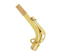 Alto Saxophone Bend Neck Imitation Bronze Brass Material Cork Sheet Sax Elbow Replacement Instrument Part Accessory