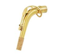 Alto Saxophone Bent Neck Pipe E Flat Brass Wind Instrument Mouthpiece Connected To Mouthpiece 245mm Diameter