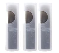 Alto Saxophone Blades 3 Pack | Sturdy Synthetic Blades for Beginners/Students/Practice | Compact Sax Accessories with Storage Box