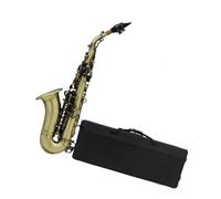Alto Saxophone Brass Tube Vintage Cyan Bb Woodwind Instrument Accessories Included Beginner Saxophone