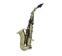 Alto Saxophone Brass Vintage Cyan Bb Woodwind Instrument Accessories Included Beginner Saxophone