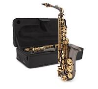 Alto Saxophone by Gear4music Black & Gold - Nearly New