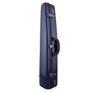 Alto Saxophone Case Soprano Saxophone Luggage Bags Box Bb Fiberglass Metallic Paint Color(Straight Blue)