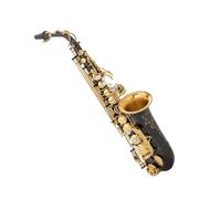 Alto Saxophone Eb Brass Gold Lacquer Key Woodwind Instrument with Complete Accessories