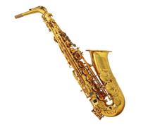 Alto Saxophone Eb Tone Gold Lacquer Finish | Every note is clear and full, making it a pleasure to play.