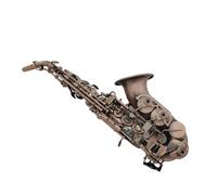 Alto Saxophone Eb Tune Antique Copper Professional Musical Instrument With Mouthpiece (Color : 02)