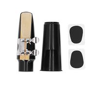 Alto Saxophone Head Set, Saxophone Mouthpiece Accessories, ABS Material with Metal Buckle for Comfortable Play, Original Design for Students and Beginners, Fits Any Standard Alto S