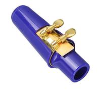 Alto Saxophone Mouthpiece Kit Replacement Compact Fine Craftsmanship Sax Cover Ligature Reeed Instrument Accessories (Violet)