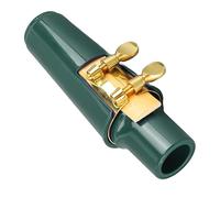 Alto Saxophone Mouthpiece Kit Replacement Compact Fine Craftsmanship Sax Cover Ligature Reeed Instrument Accessories (Green)