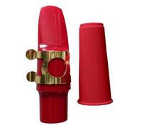 Alto Saxophone Mouthpiece, Saxophone Mouthpiece, Professional Mouthpiece with Ligature and Cap - Sound Developer for Beginner, Student, Musician