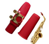 Alto Saxophone Mouthpiece - Woodwinds Mouthpiece with Ligature and Cap - Sound Developer for Beginner, Student, Musician