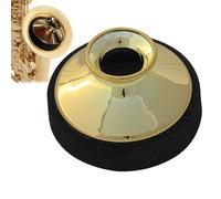 Alto Saxophone Mute - ABS 8x8x4 Cm | Sax Sound Dampener | Sound Attenuation Accessory For Rehearsals, Concerts And Recording Studio, Preserves Sound Quality