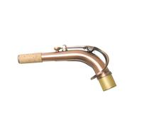 Alto Saxophone Neck 24.5mm Brass Alto Sax Bent Neck Vintage Red Copper Bronze Woodwind Instrument Parts & Accessories(B66)