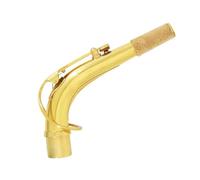 Alto Saxophone Neck Quality Woodwind Instrument Accessories Golden Brass Bend Neck For Alto Sax Instrument Parts