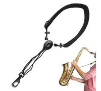 Alto Saxophone Neck Strap,Padded Instrument Neck Strap - Padded Leather Band For Saxophone | For Alto, Soprano, Tenor, Horn, Clarinet, Bass, Baritone, Bassoon
