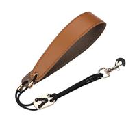 Alto Saxophone Neck Strap - Soft Padded PU Leather Sax Strap, Comfortable Shoulder Harness | Adjustable Saxophone Neck Strap for Tenor and Alto, Metal Swivel Snap for Adult and Student Sax Players