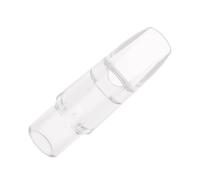 Alto Saxophone Professional Multicolor Mouthpiece For Playing Jazz Music Sax Player Saxophone Repair Parts (Color : Clear)