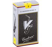 Alto Saxophone Reed Mib/Eb Vandoren V12 Jazz - Box of 10 Reeds.