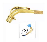 Alto Saxophone Sax Bend Neck Brass Material 24.5mm with Cloth Saxophone Accessory Number Front Lower G Number Front Lower Grille 23153006 Which and the of Bumper Referencing OE