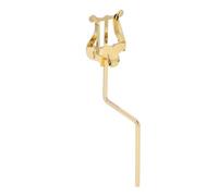 Alto Saxophone Sheet Music Clip Stand, Alloy Elegant Gold Saxophone Sheet Music Stand, Sax Lyre Music Clip for Alto Tenor Sax, Portable Music Stand