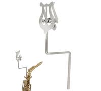 Alto Saxophone Stand, Portable Metal Saxophone Stand for Alto Tenor Sax Lyre, Practical Musical Instrument Accessories for Beginners and Professionals