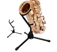 Alto Saxophone Stand with Foldable Legs | Portable Adjustable Alto Saxophone Stand | Portable for a Stable Stand for Jazz Orchestra at Home, School