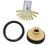 Alto Saxophone Three-piece Set (Saxophone Mute + Silencer + Alto Reed In Paper Box) Saxophone Parts