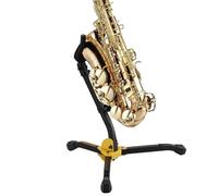 Alto/Tenor Saxophone Stand - Foldable Alto/Tenor Sax Stand - Adjustable Metal Triangle Base Design | For Saxophone Musical Instrument