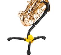 Alto/Tenor Saxophone Stand, Universal Sax Display Stand Adjustable Saxophone Tripod Stand Metal Sax Holder Sax Organizer Rack with Folding Legs