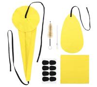 Alto Tenor Soprano Saxophone Cleaning Swab Kit, Microfiber Cleaning Cloth with Mouthpiece Cushions for Sax and other Wind & Woodwind Strument, Clarinet Flute Trumpet Cleaning Kit, Mouthpiece Brush