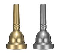 Alto Trombone Mouthpiece Featuring Elegant Design, Ideal for Musicians Wanting to Elevate Their Instrument's Sound (Gold)