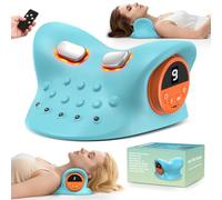 altoance Neck Massager 2025 Pillow with Heat and Vibration - 3D deep Tissue Massage for Shoulder and Back, Portable Cordless with Type-C Charge, Home Office Car Use