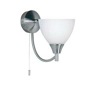 Alton 1lt Wall 60W SW - Satin Nickel Plate - 1805-1SC