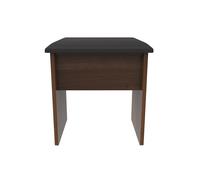Alton Ready Assembled Stool in Noche Walnut - Welcome Furniture | TJ Hughes